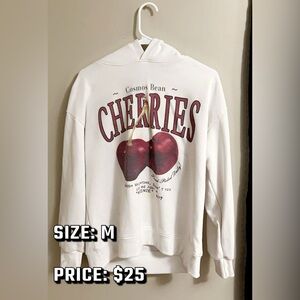 White Cherry Hoodie
